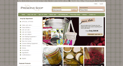 Desktop Screenshot of preserveshop.co.uk